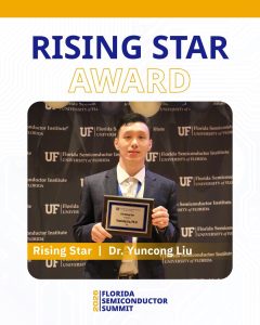 Yuncong Liu Accepts 2026 FSI Rising Star Award